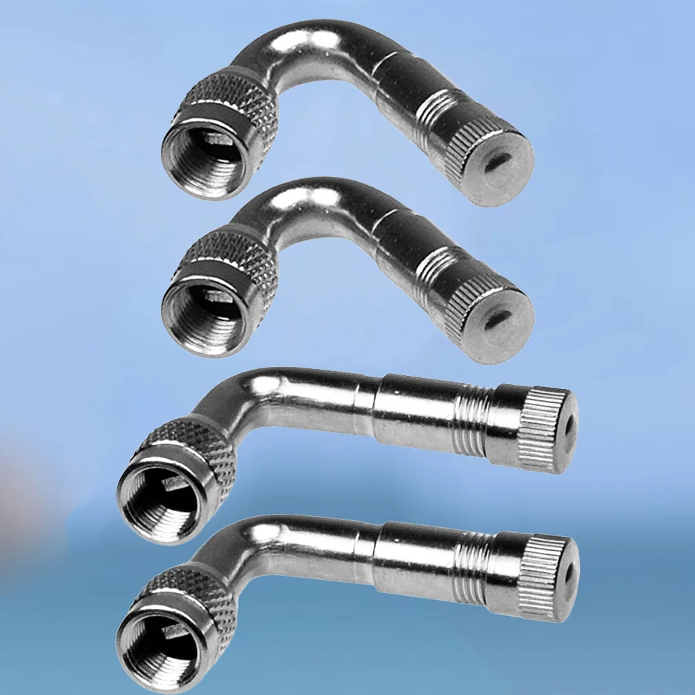 4Pcs Air Tyre Valve Extension Adapter Stem 90 Degree Brass for Car Truck Motorcycle Easy Installation Inflating
4Pcs Air Tyre Valve Extension Adapter Stem 90 Degree Brass for Car Truck Motorcycle Easy Installation Inflating