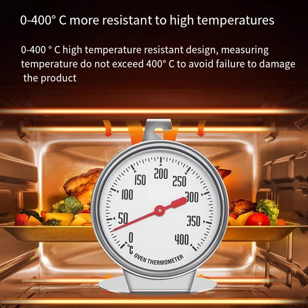 Baking Temperature Gauge Oven Thermometer Hook And Plate Installation Large Dial For Visibility Cooking Temperature Sensor
Baking Temperature Gauge Oven Thermometer Hook And Plate Installation Large Dial For Visibility Cooking Temperature Sensor