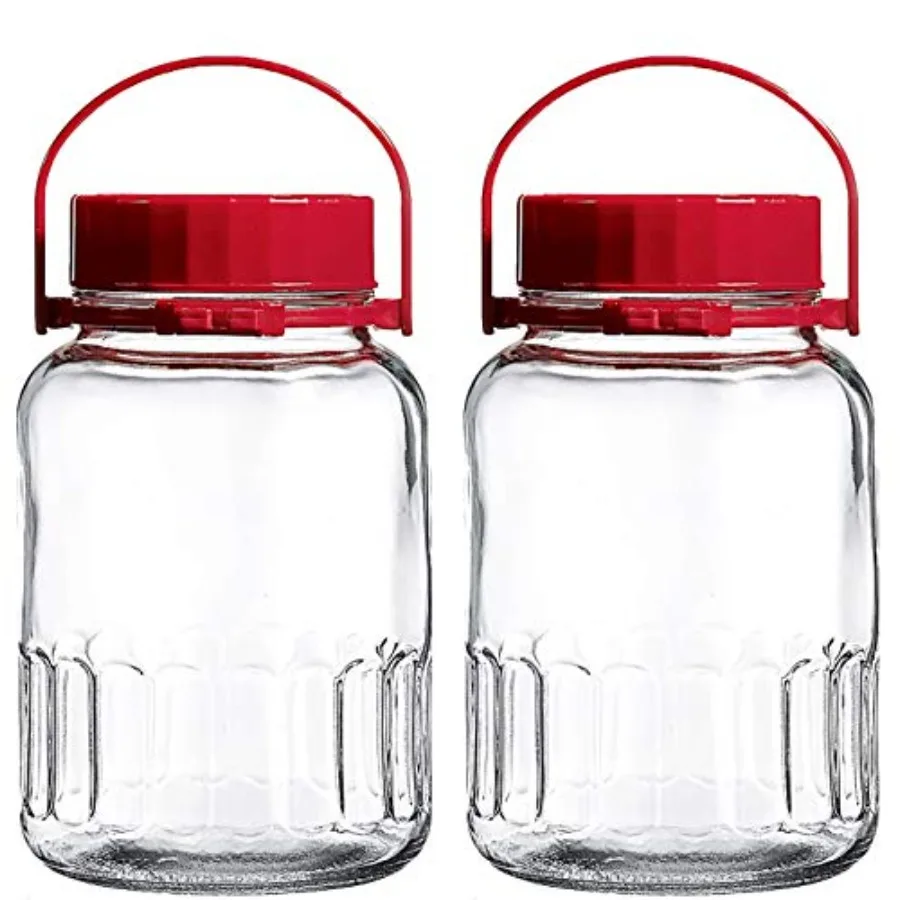 1 Gallon Glass Jar With Lid Wide Mouth Airtight Plastic Pour Spout Lids Bulk-Dry Food Storage Pickling Mason Jar Canister Raw M
1 Gallon Glass Jar With Lid Wide Mouth Airtight Plastic Pour Spout Lids Bulk-Dry Food Storage Pickling Mason Jar Canister Raw M