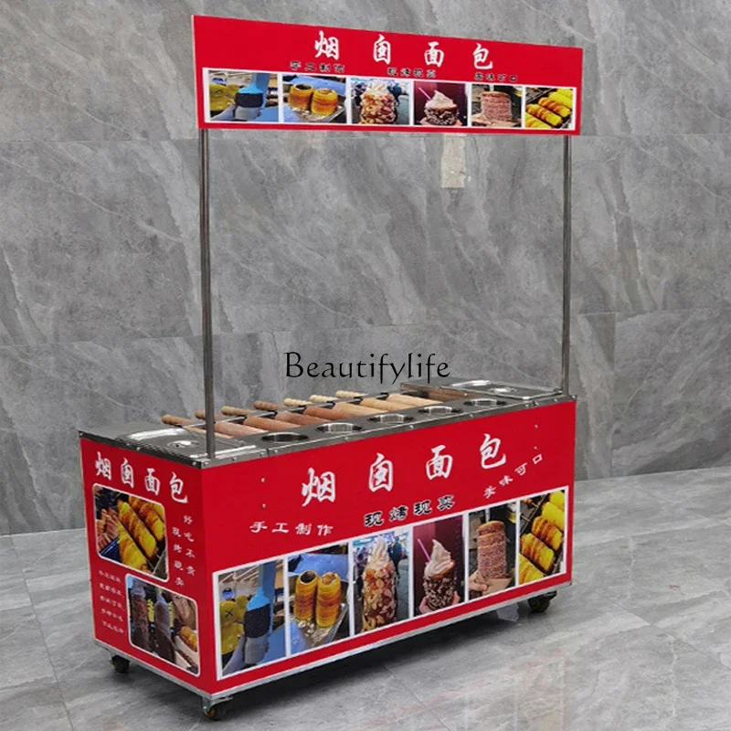 13Chimney Bread Machine Commercial Gas Fully Automatic Rotating Tabletop Bread Equipment
13Chimney Bread Machine Commercial Gas Fully Automatic Rotating Tabletop Bread Equipment