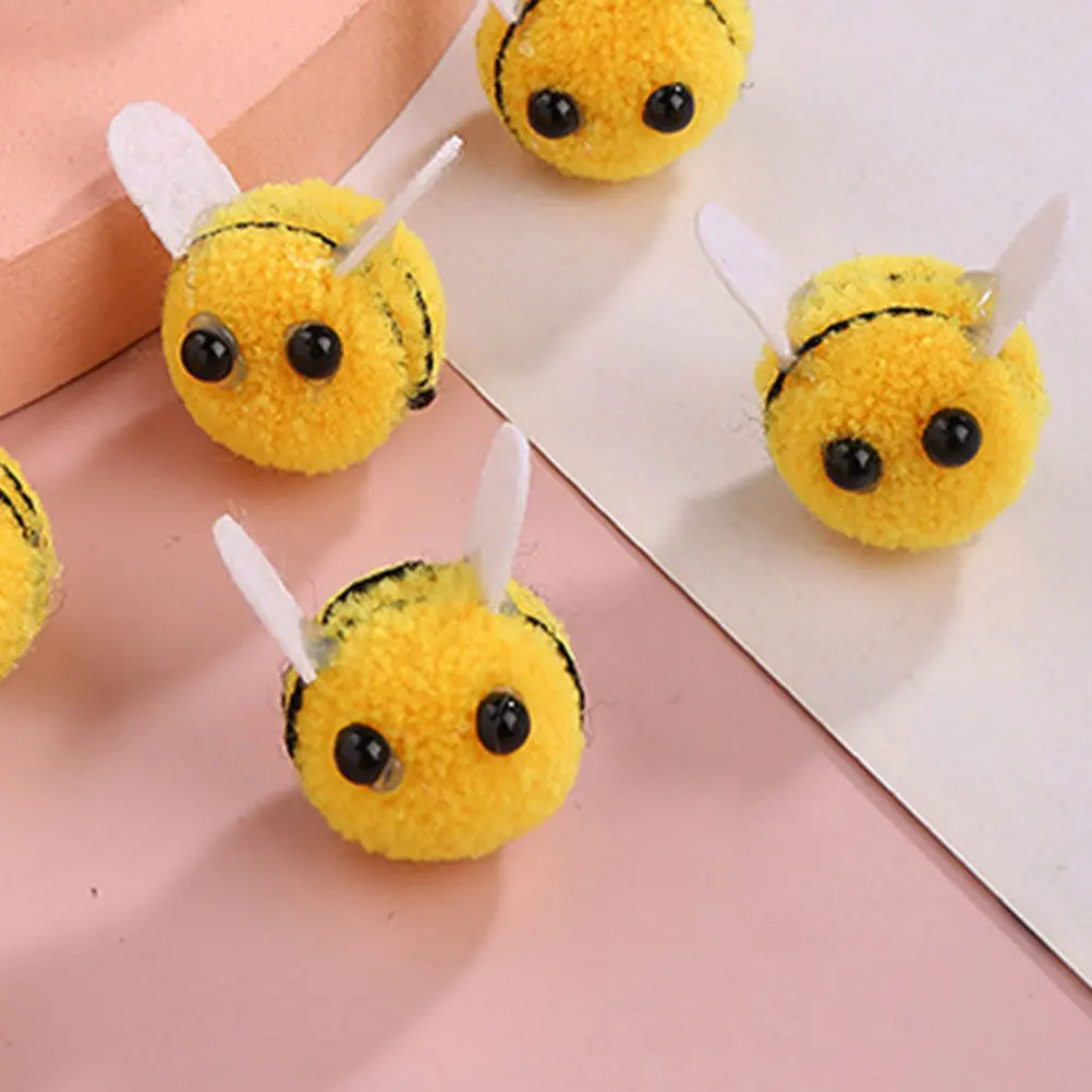 50pcs Bees For Crafts Wool Felt Bees Adorable Ornaments Diy Hair Accessories Party Decoration Scrapbooking Craft Bee Charms
50pcs Bees For Crafts Wool Felt Bees Adorable Ornaments Diy Hair Accessories Party Decoration Scrapbooking Craft Bee Charms