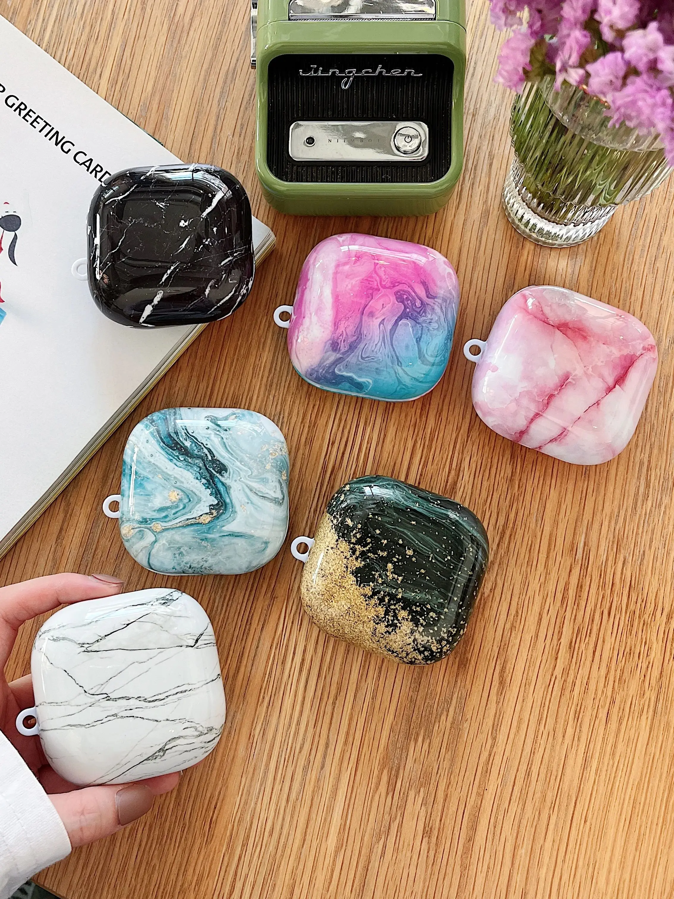 Marble Pattern Case For Apple Airpods 4 3 2 1Generation Hard PC Cover For AirPods 4 AirPods4 Marble Protective Cases Fundas
Marble Pattern Case For Apple Airpods 4 3 2 1Generation Hard PC Cover For AirPods 4 AirPods4 Marble Protective Cases Fundas