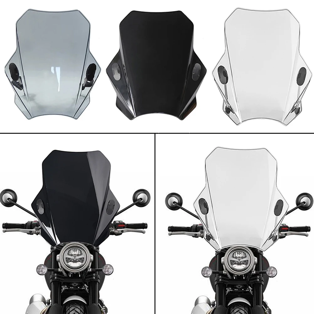 For Triumph Scrambler 1200Xc 1200EX 2021 -2022 Motorcycle Windshield Glass Cover Screen Deflector Motorcycle Accessories
For Triumph Scrambler 1200Xc 1200EX 2021 -2022 Motorcycle Windshield Glass Cover Screen Deflector Motorcycle Accessories