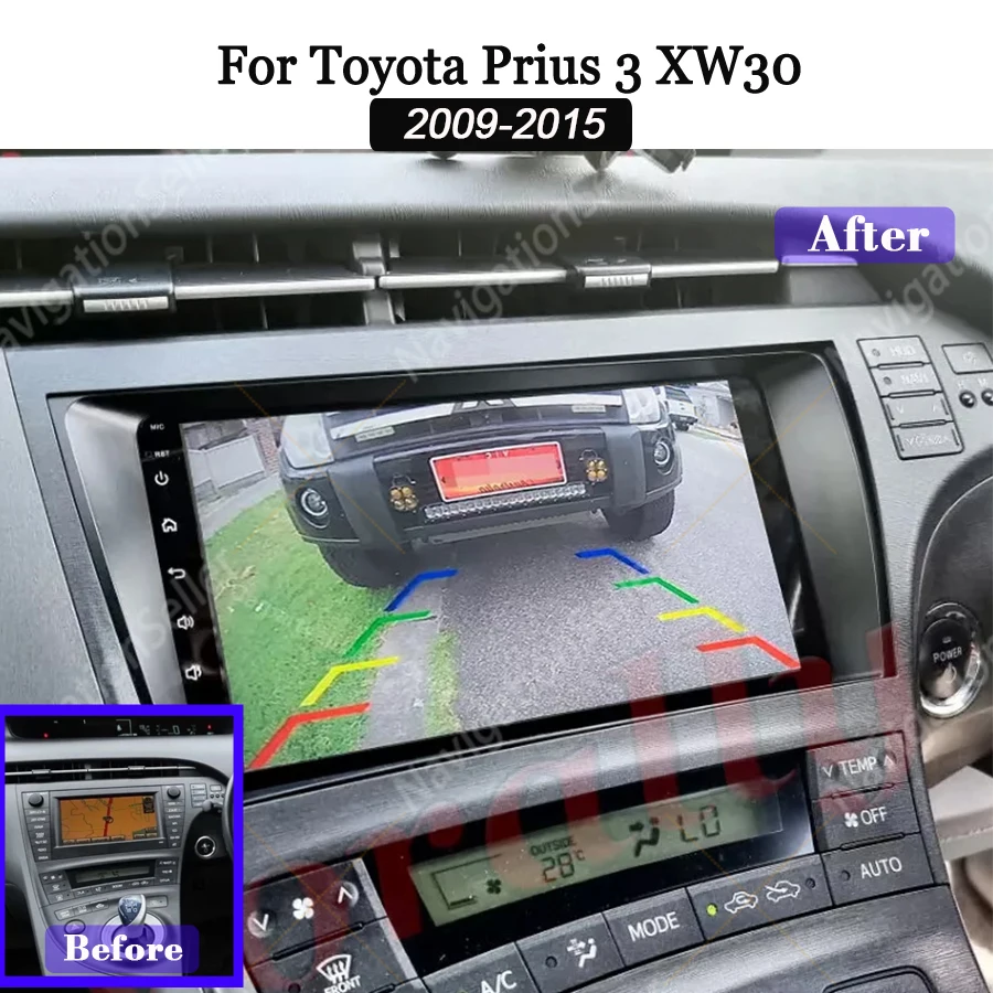 Android Radio For Toyota Prius 3 XW30 2009 -2015 Carplay Multimedia Screen Head Unit Stereo Gps Navigation Netflix Backup Camera
Android Radio For Toyota Prius 3 XW30 2009 -2015 Carplay Multimedia Screen Head Unit Stereo Gps Navigation Netflix Backup Camera