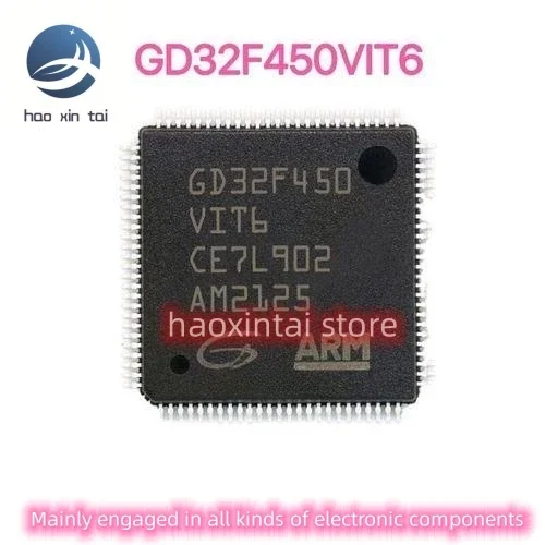 5 шт. GD32F450VIT6 LQFP100 микроконтроллер новый оригинальный для обеспечения универсального компонентного таблицы спецификации
5 шт. GD32F450VIT6 LQFP100 микроконтроллер новый оригинальный для обеспечения универсального компонентного таблицы спецификации