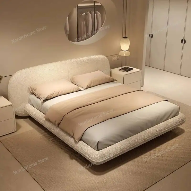 Beige Plush Storage Double Bed Simple Wooden Space Saving Modern Double Beds Pliable White Camas Matrimoniales Bedroom Stuff
Beige Plush Storage Double Bed Simple Wooden Space Saving Modern Double Beds Pliable White Camas Matrimoniales Bedroom Stuff