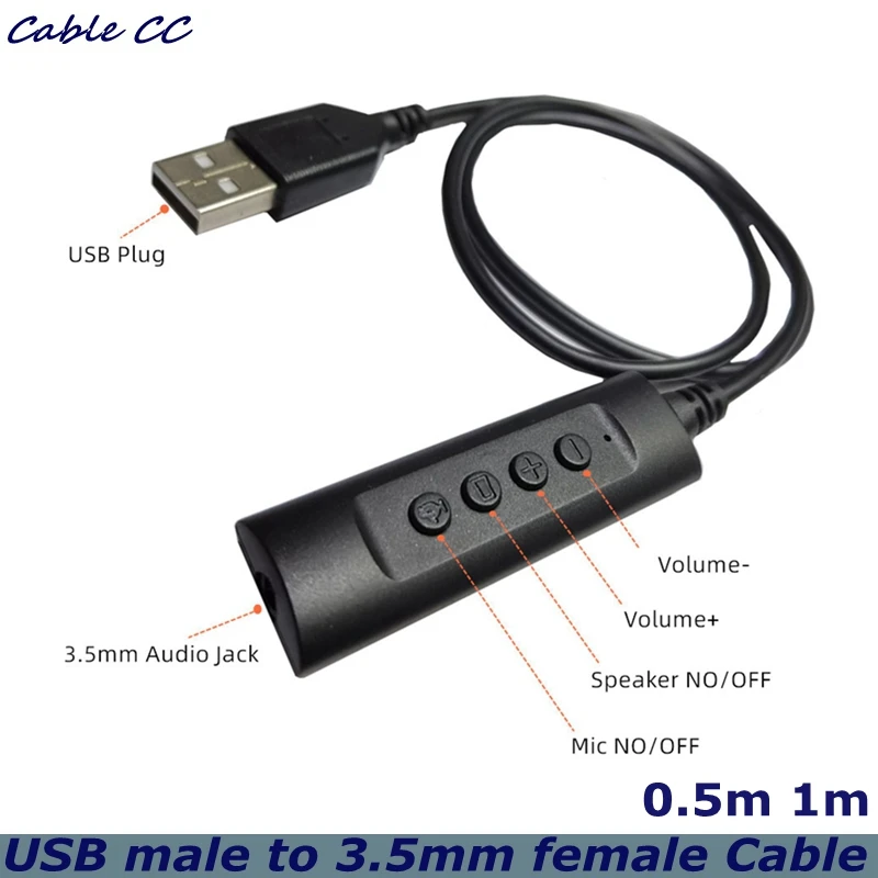 With Switch Control USB Single-hole Sound Card Headset Microphone Two-in-One Notebook Desktop Computer External Converter 3.5mm
With Switch Control USB Single-hole Sound Card Headset Microphone Two-in-One Notebook Desktop Computer External Converter 3.5mm
