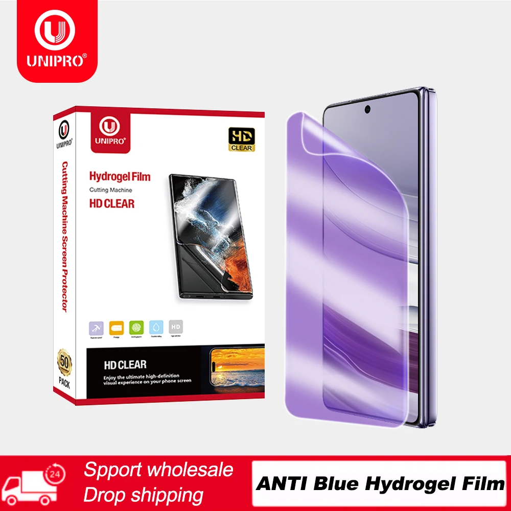 UNIPRO 25 50Pcs Anti Blue Light TPU Flexible Hydrogel Film Mobile Phone Curved Film for MX-5T Cutting Machine Plottor
UNIPRO 25 50Pcs Anti Blue Light TPU Flexible Hydrogel Film Mobile Phone Curved Film for MX-5T Cutting Machine Plottor