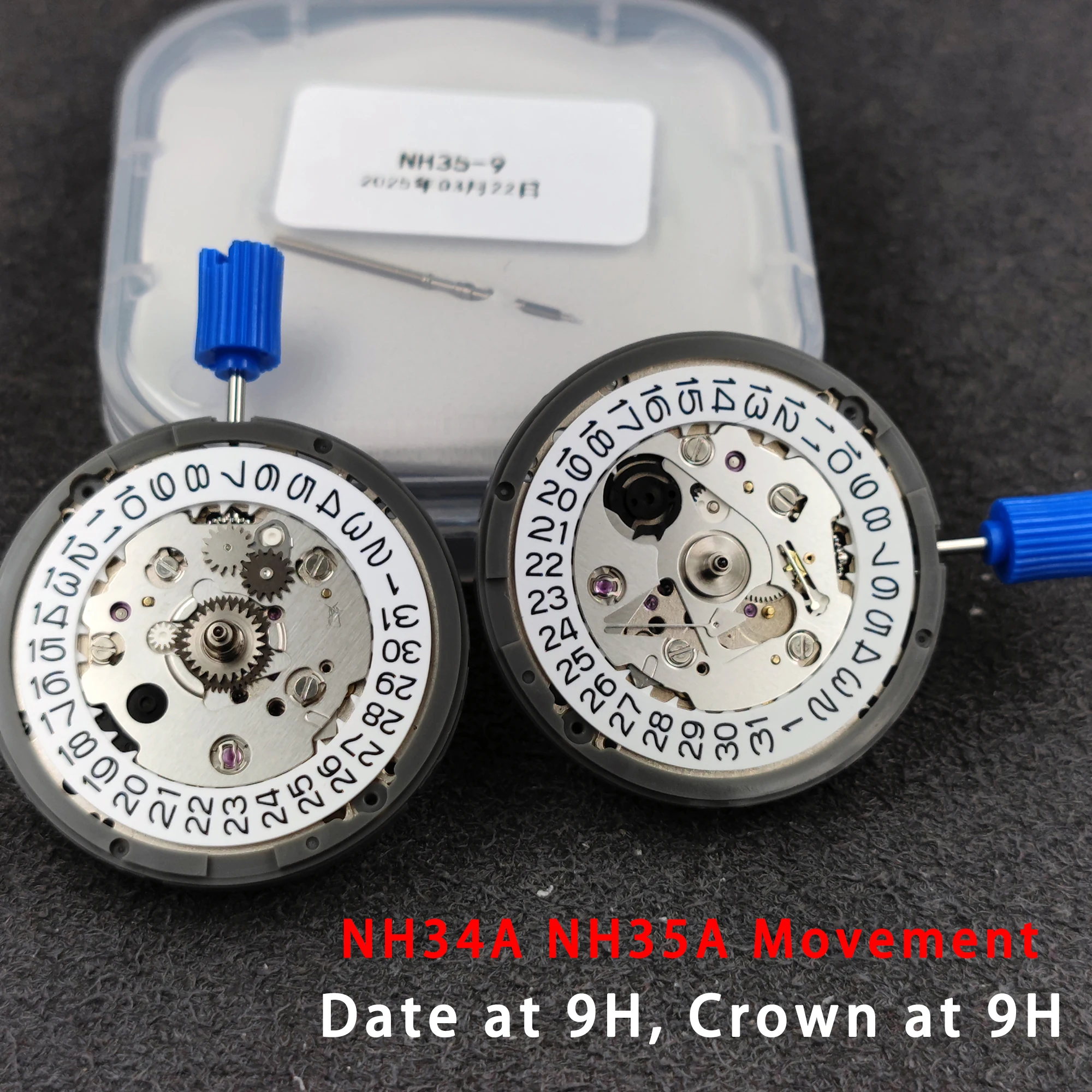 Japan Original NH35 Automatic Mechanical Movement NH35A Modified 9H Datewheel NH34A GMT Movement 4-Hand Mechanism NH34
Japan Original NH35 Automatic Mechanical Movement NH35A Modified 9H Datewheel NH34A GMT Movement 4-Hand Mechanism NH34