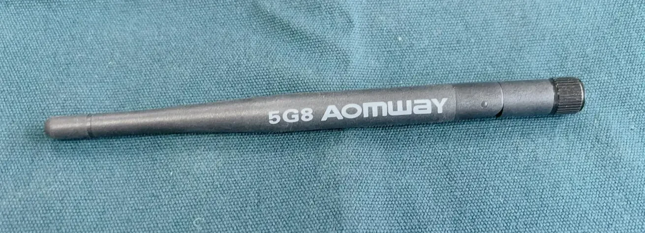 FPV Aomway AV VTX transmitter sender folded antenna 7dbi 5.8G 5.8ghz 5g8 Helical RHCP SMA
FPV Aomway AV VTX transmitter sender folded antenna 7dbi 5.8G 5.8ghz 5g8 Helical RHCP SMA