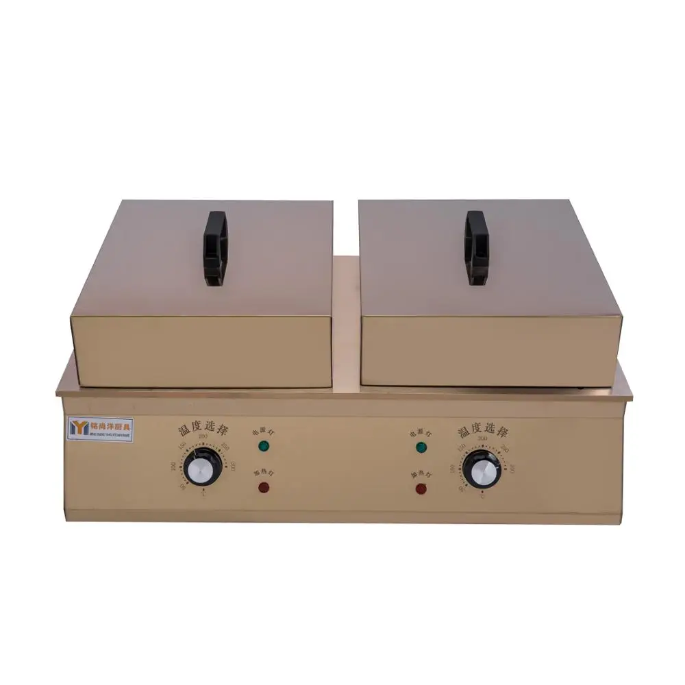 Commercial Electric Dorayaki Machine Stainless Steel Double Head Souffle Pancake Machine Non-Stick Copper Plate Dorayaki Machine
Commercial Electric Dorayaki Machine Stainless Steel Double Head Souffle Pancake Machine Non-Stick Copper Plate Dorayaki Machine