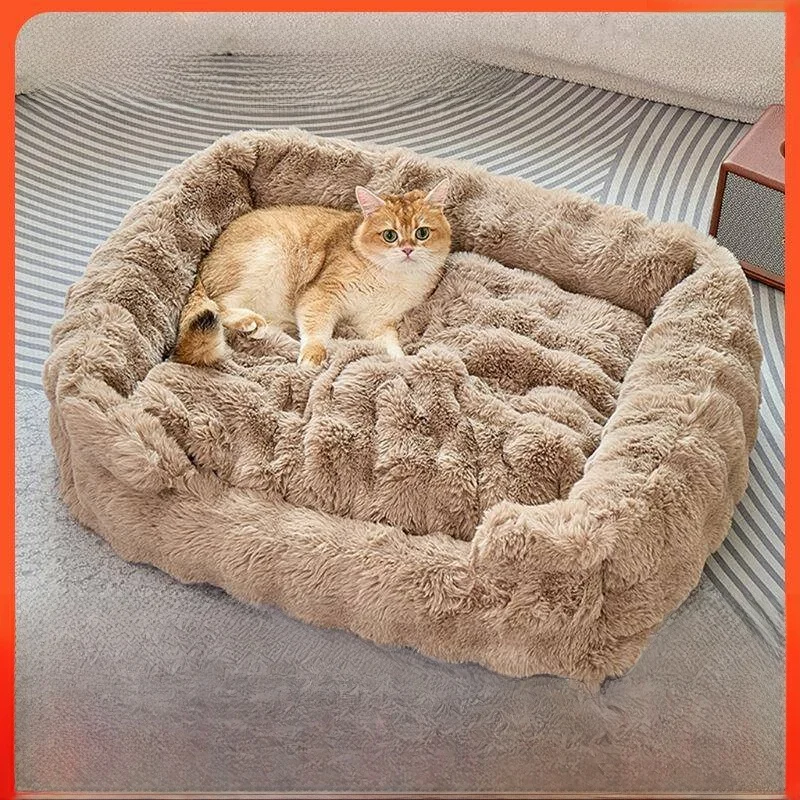 Large Dog Bed Winter Detachable Washable Pet Nest Sleeping Hole Warm Bubble Velvet Mat Pet Home Supplies Beds
Large Dog Bed Winter Detachable Washable Pet Nest Sleeping Hole Warm Bubble Velvet Mat Pet Home Supplies Beds