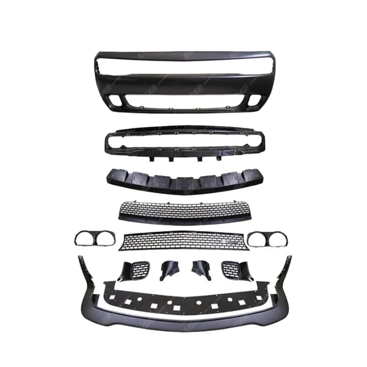 PP Material Front Bumper for Challenger Upgrade to Hell Cat Style Car Bumper with Front Lip Grill Body Kit
PP Material Front Bumper for Challenger Upgrade to Hell Cat Style Car Bumper with Front Lip Grill Body Kit