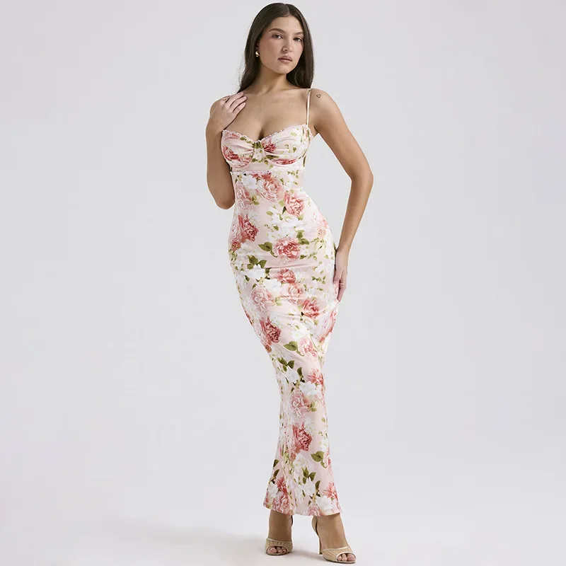 Spring 2024 New Split Skirt Fashionable and Elegant Style Elegant Printed Lace Suspended Dress for Women CSM75-4
Spring 2024 New Split Skirt Fashionable and Elegant Style Elegant Printed Lace Suspended Dress for Women CSM75-4