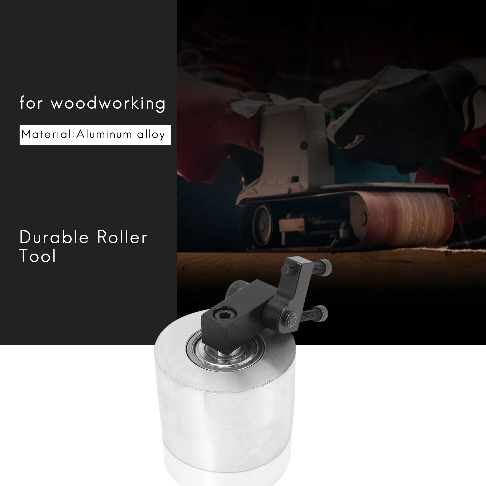 BHBD-Belt Grinder Wheelφ68x50mm Aluminum Alloy 6301 Bearing Driving Wheel For Sanding Machine Woodworking DIY Tool
BHBD-Belt Grinder Wheelφ68x50mm Aluminum Alloy 6301 Bearing Driving Wheel For Sanding Machine Woodworking DIY Tool