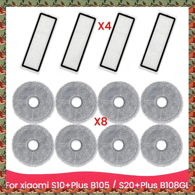 ABLQ Vacuum Cleaner Mop Cloth Hepa Filter For Xiaomi S10+Plus B105 / S20+Plus B108GL, Vacuum Cleaner Replacement Kit
ABLQ Vacuum Cleaner Mop Cloth Hepa Filter For Xiaomi S10+Plus B105 / S20+Plus B108GL, Vacuum Cleaner Replacement Kit