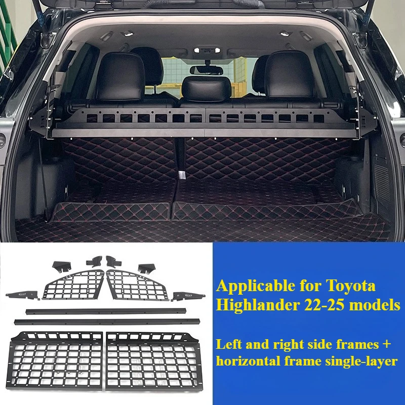 Car Interior Storage Rack Applicable for Toyota Highlander 22-25 Model Trunk Side Window Hange Cargo Organizers Racks Accessory
Car Interior Storage Rack Applicable for Toyota Highlander 22-25 Model Trunk Side Window Hange Cargo Organizers Racks Accessory