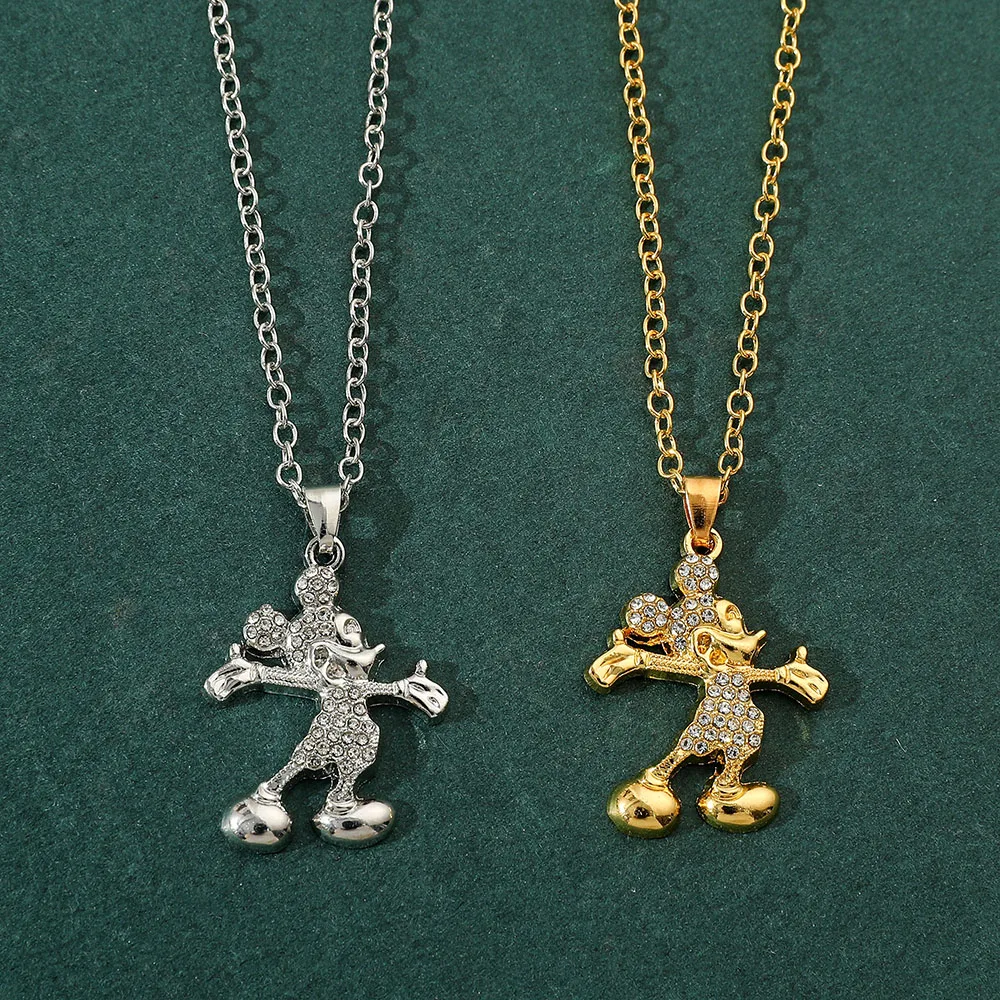 Цепочка на шею для мужчин с изображением Микки Мауса
Цепочка на шею для мужчин с изображением Микки Мауса