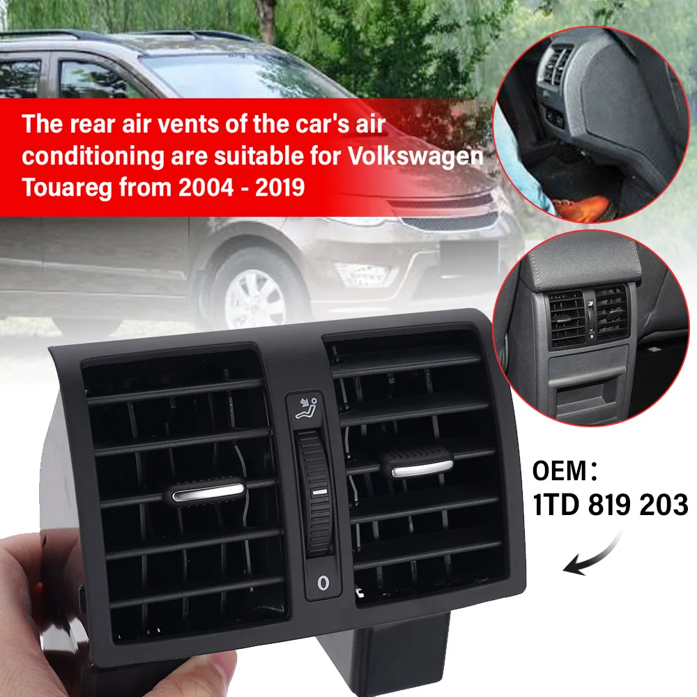 1Td819203 Is Suitable For Volkswagen Touran 2004-2019, Caddy 2004-2015 Rear Air Conditioning Air Outlet Air Conditioning Grille
1Td819203 Is Suitable For Volkswagen Touran 2004-2019, Caddy 2004-2015 Rear Air Conditioning Air Outlet Air Conditioning Grille