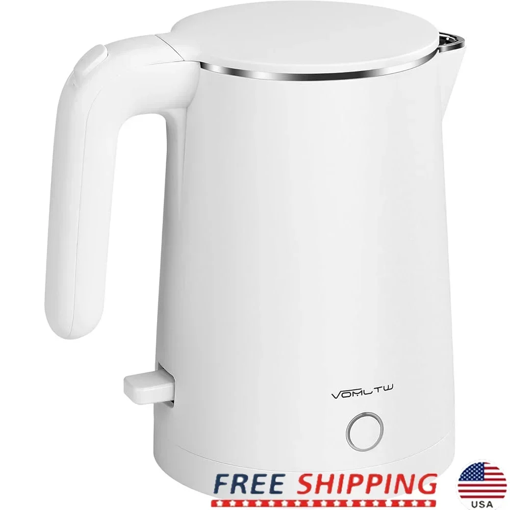 1L Stainless Steel Electric Kettle Fast Boiling 1200W Double Wall Water Boiler Cordless Automatic Shut Off Tea Pot
1L Stainless Steel Electric Kettle Fast Boiling 1200W Double Wall Water Boiler Cordless Automatic Shut Off Tea Pot
