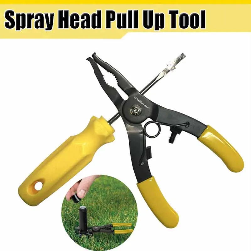 Spray Head Tools Sprinkler Tools with Screwdriver Rotor Removal Tool for Lawn Irrigation Sprinklers System
Spray Head Tools Sprinkler Tools with Screwdriver Rotor Removal Tool for Lawn Irrigation Sprinklers System