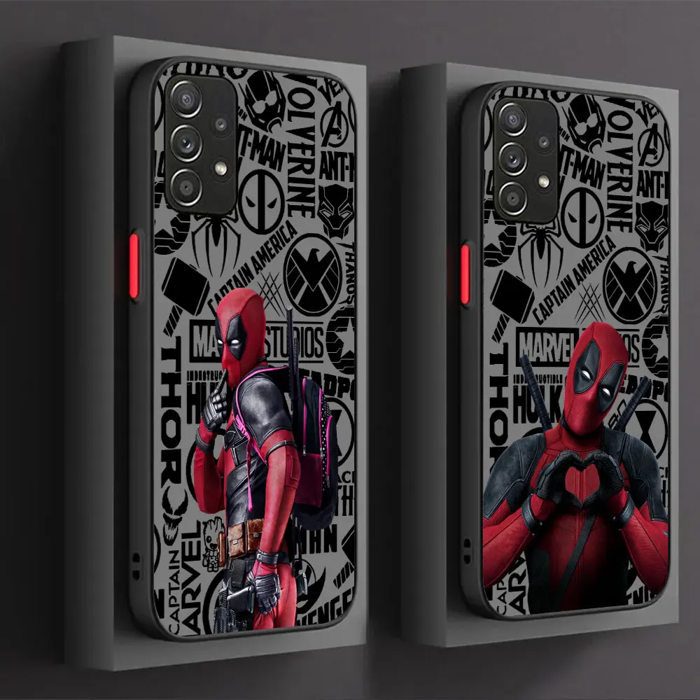 Marvel Deadpool 3 Funny Case For Samsung Galaxy A73 A72 A71 A53 A52 A52S A51 A42 A33 A32 A31 A23 A22 A21S A14 A13 5G Matte Cover
Marvel Deadpool 3 Funny Case For Samsung Galaxy A73 A72 A71 A53 A52 A52S A51 A42 A33 A32 A31 A23 A22 A21S A14 A13 5G Matte Cover