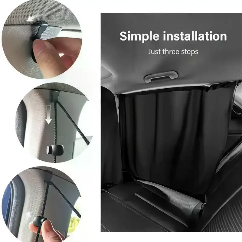 2/4Pcs Car Privacy Curtain Set Window Shade Privacy Travel Nap Night Car Camping Detachable Simple Curtain
2/4Pcs Car Privacy Curtain Set Window Shade Privacy Travel Nap Night Car Camping Detachable Simple Curtain