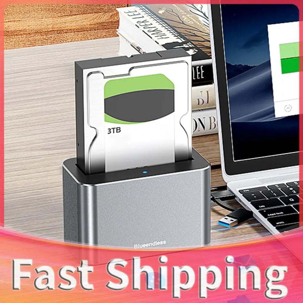 Hard Drive Dock Reader Converter Docking Station 5Gbps USB External Disk Box Enclosure Case for 2.5 & 3.5 Inch SATA/SAS HDD SSD
Hard Drive Dock Reader Converter Docking Station 5Gbps USB External Disk Box Enclosure Case for 2.5 & 3.5 Inch SATA/SAS HDD SSD