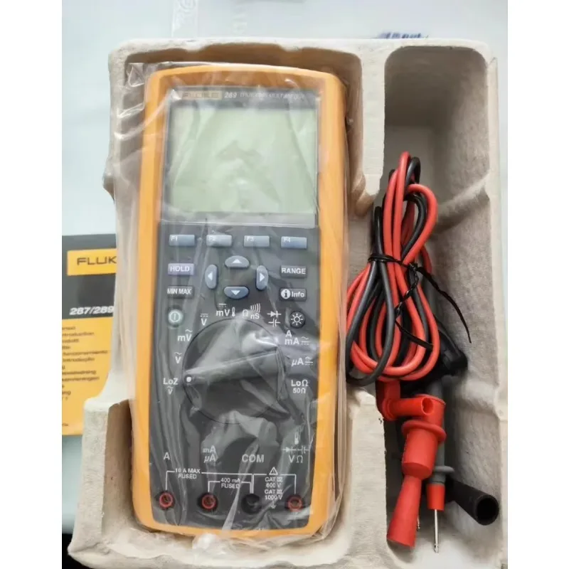 289 TRMS Industrial Logging Multimeter with Trend Capture Measure up to 10 100 mF capacitance range Fast Shipping
289 TRMS Industrial Logging Multimeter with Trend Capture Measure up to 10 100 mF capacitance range Fast Shipping