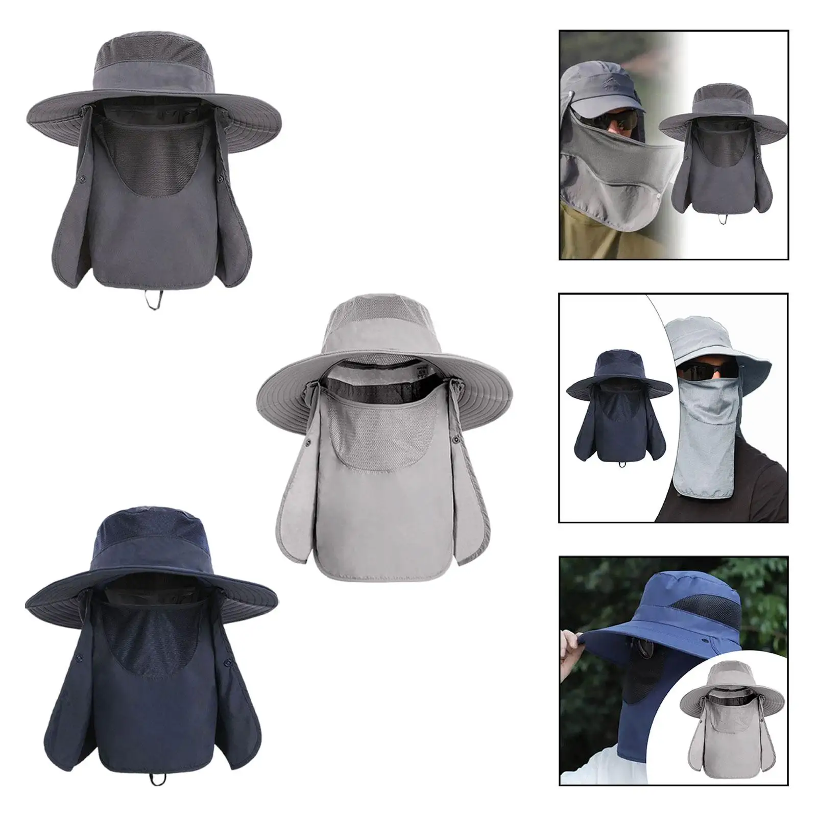 Outdoor Sun Hat Foldable Breathable Mesh Wide Brim UV Protection for Men Women Travel Hiking Gardening Beach Fishing Cap
Outdoor Sun Hat Foldable Breathable Mesh Wide Brim UV Protection for Men Women Travel Hiking Gardening Beach Fishing Cap