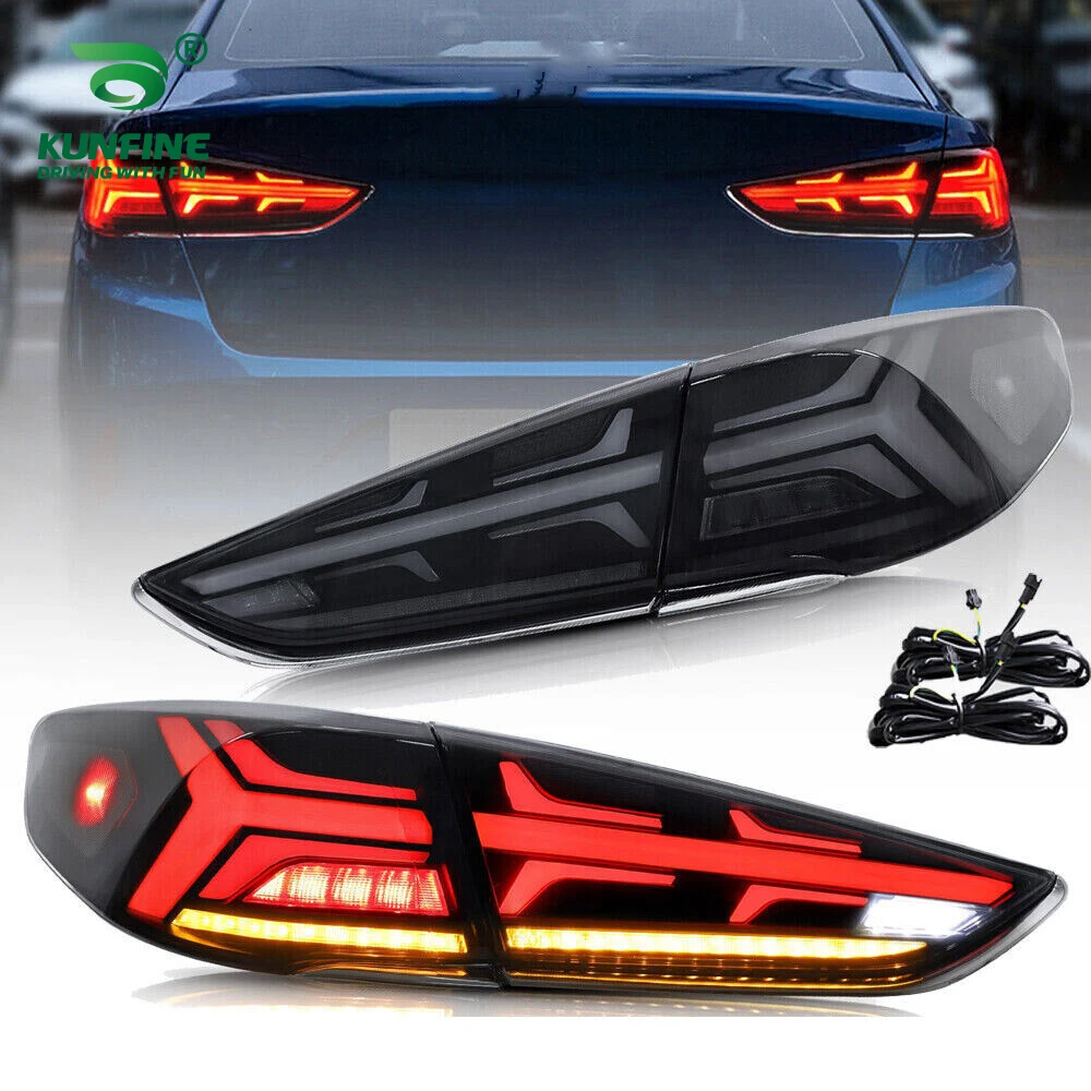 2x Car Tail Light Assembly For Hyundai Sonata 2018-2019 LED Turning Signal Lights DRL Brake Reverse Tailights Taillamp A Pair
2x Car Tail Light Assembly For Hyundai Sonata 2018-2019 LED Turning Signal Lights DRL Brake Reverse Tailights Taillamp A Pair