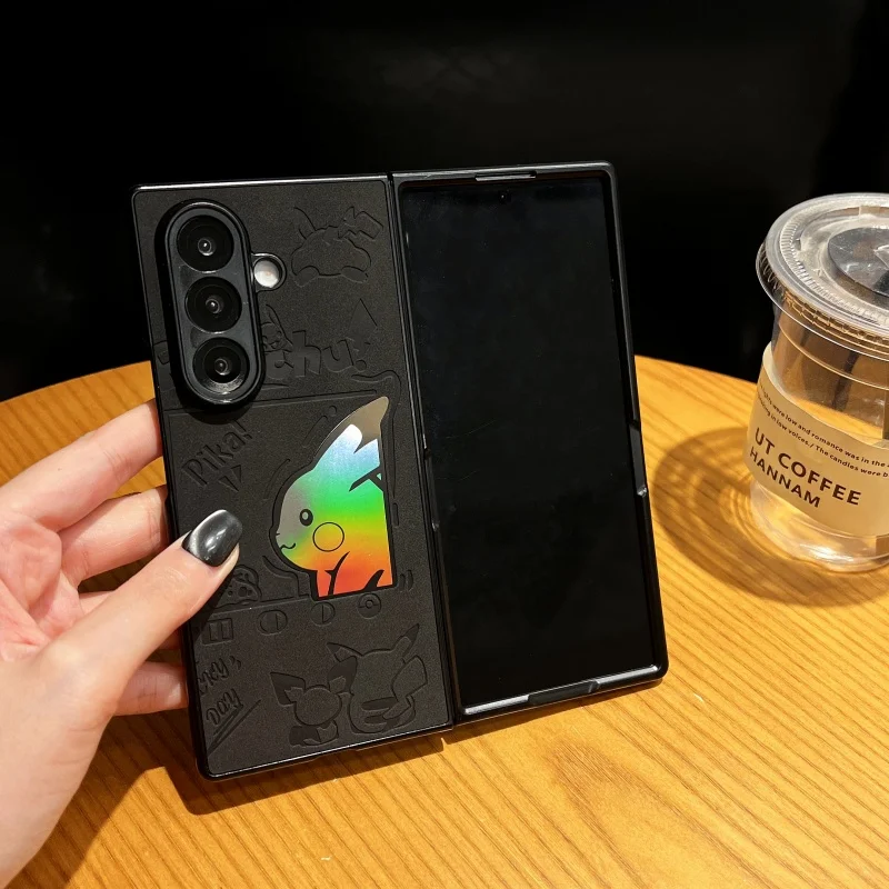 Cartoon Pikachu Pokemons Emboss Phone Case for Samsung Galaxy Z Flip 6 Z Fold 4 5 6 7 zfold4/5/6 z flip Zflip7 FE Leather Cover
Cartoon Pikachu Pokemons Emboss Phone Case for Samsung Galaxy Z Flip 6 Z Fold 4 5 6 7 zfold4/5/6 z flip Zflip7 FE Leather Cover