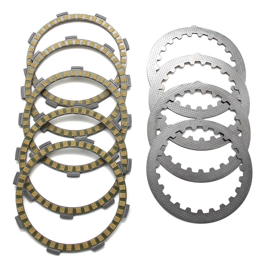 Motorcycle Friction Clutch Plates For Yamaha RT100 RT100B RT100D RT100E RT100F RT100G RT100H RT100M TZR80 TZR80RR RS100/RS 100
Motorcycle Friction Clutch Plates For Yamaha RT100 RT100B RT100D RT100E RT100F RT100G RT100H RT100M TZR80 TZR80RR RS100/RS 100