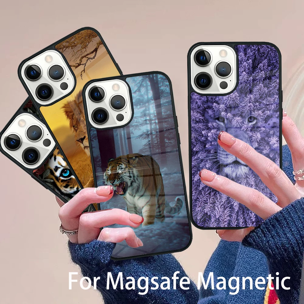 Wild Animal in Forest Phone Case Magesafe Magnetic Wireless Charge Cover For IPhone 16 11 12 13 14 15 Pro Max Plus Mini
Wild Animal in Forest Phone Case Magesafe Magnetic Wireless Charge Cover For IPhone 16 11 12 13 14 15 Pro Max Plus Mini