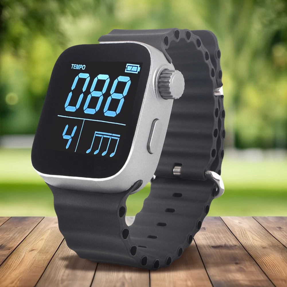 Smart Metronome Wearable Metronome Vibrating Metronome Strap Adjustable Multi-Function Metronome Watch For Sports Accessories
Smart Metronome Wearable Metronome Vibrating Metronome Strap Adjustable Multi-Function Metronome Watch For Sports Accessories