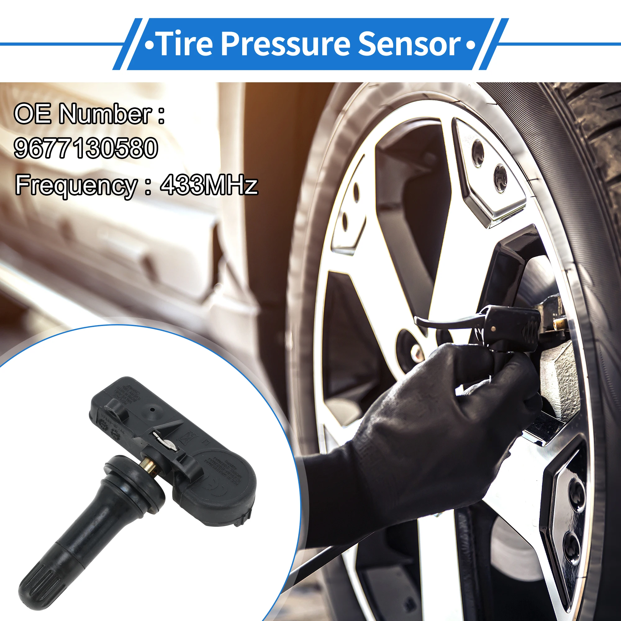 Датчик давления в шинах Motoforti, датчик TPMS No 9677130580 для Peugeot Expert 2006-2013 гг.
Датчик давления в шинах Motoforti, датчик TPMS No 9677130580 для Peugeot Expert 2006-2013 гг.