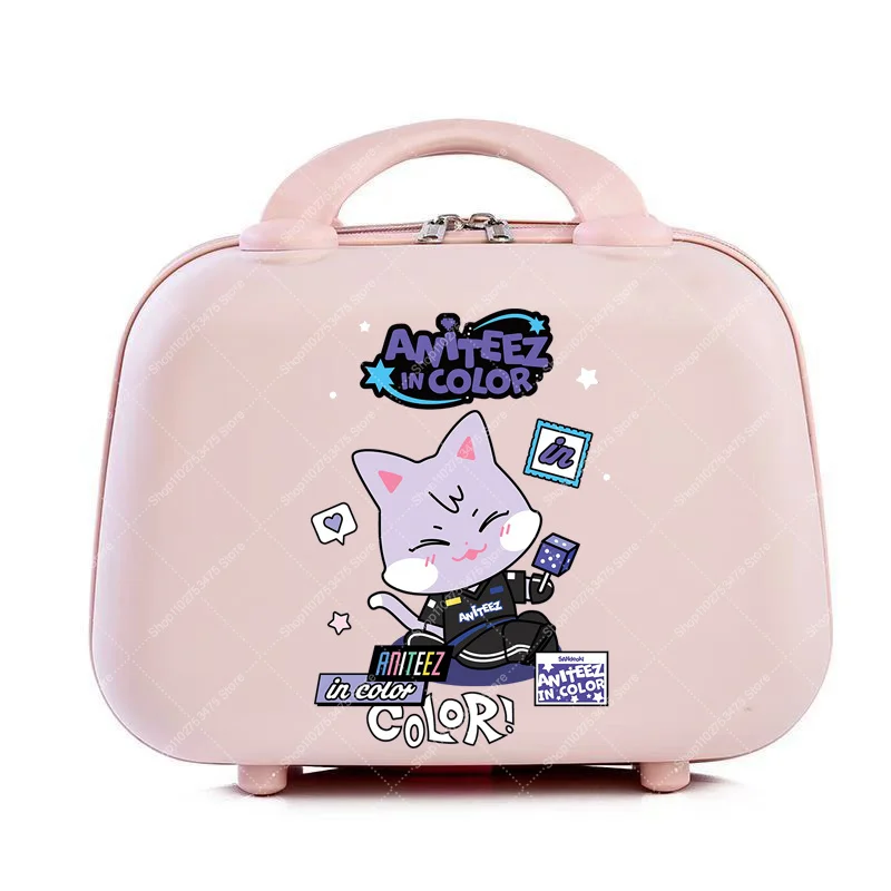 Portable Carry-on Suitcase Accessories Anime ATEEZS ANITEEZS Cute Luggage Kpop Style Pattern Printed Makeup Case Birthday Gifts
Portable Carry-on Suitcase Accessories Anime ATEEZS ANITEEZS Cute Luggage Kpop Style Pattern Printed Makeup Case Birthday Gifts