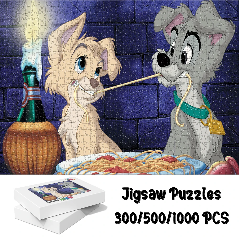 Пазлы с уникальным дизайном серии Lady and The Tramp, Мультяшные ретро-Игры и Пазлы Disney Уолт, анимационные игрушки для беспокойства
Пазлы с уникальным дизайном серии Lady and The Tramp, Мультяшные ретро-Игры и Пазлы Disney Уолт, анимационные игрушки для беспокойства