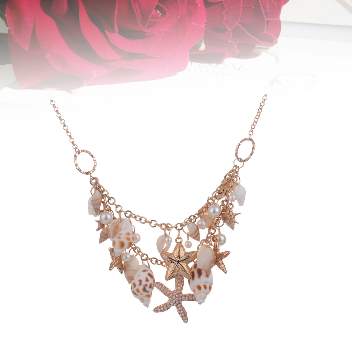 Mermaid Beach Women Shell Conch Pearl Decor Natural Necklace For Girls Travel Jewelry Girls Accessories Display Tool
Mermaid Beach Women Shell Conch Pearl Decor Natural Necklace For Girls Travel Jewelry Girls Accessories Display Tool