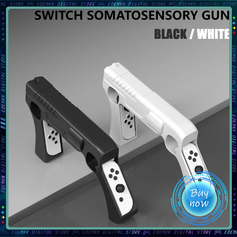 EOENKK Gun Shape Handgrip Sense Controller Grip Game Controller Stand Gaming Accessories for Nintendo Switch Ns Oled Joycon
EOENKK Gun Shape Handgrip Sense Controller Grip Game Controller Stand Gaming Accessories for Nintendo Switch Ns Oled Joycon