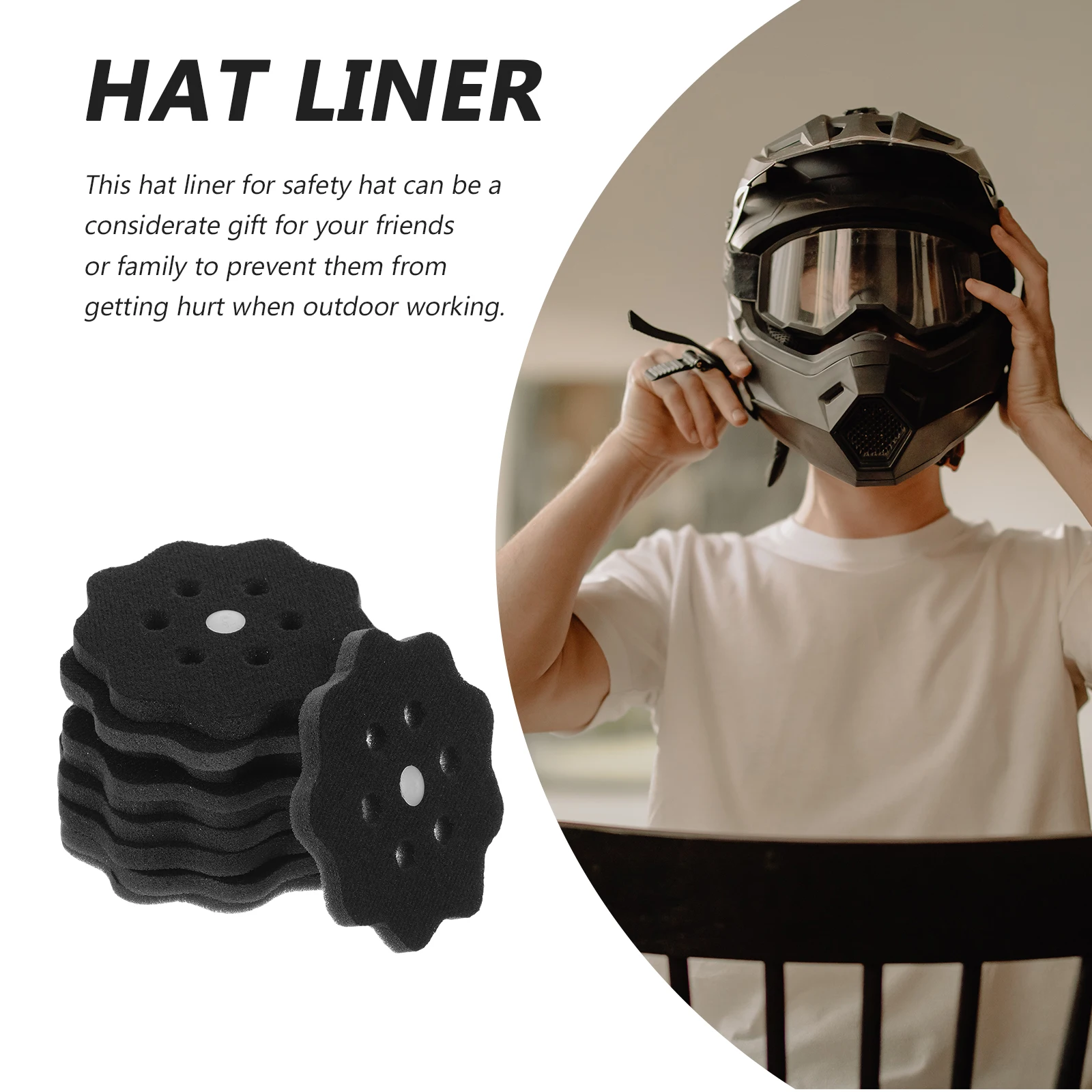 10pcs Safety Sponge Liner Insert Comfortable Sweat Absorbent Hard Hat Liner for Construction Outdoor Workers Protective
10pcs Safety Sponge Liner Insert Comfortable Sweat Absorbent Hard Hat Liner for Construction Outdoor Workers Protective