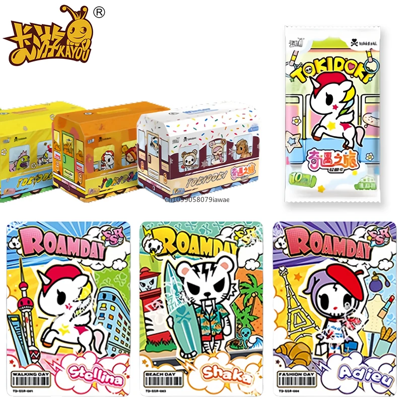 KAYOU Official Genuine Tokidoki Card Adventure Journey First Generation Collection Cards Anime Peripheral Toys Flash Card Gifts
KAYOU Official Genuine Tokidoki Card Adventure Journey First Generation Collection Cards Anime Peripheral Toys Flash Card Gifts