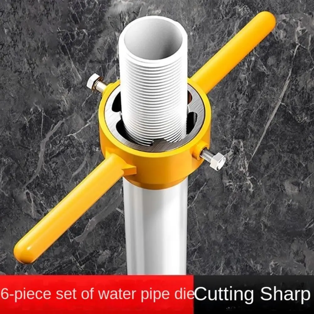 New PVC Pipe Threader Tool 1/2 Inch 3/4 Inch 1 Inch NPT Plumbing Threader Hand Tool Plumbing Manual Thread Tap Die Pipe
New PVC Pipe Threader Tool 1/2 Inch 3/4 Inch 1 Inch NPT Plumbing Threader Hand Tool Plumbing Manual Thread Tap Die Pipe