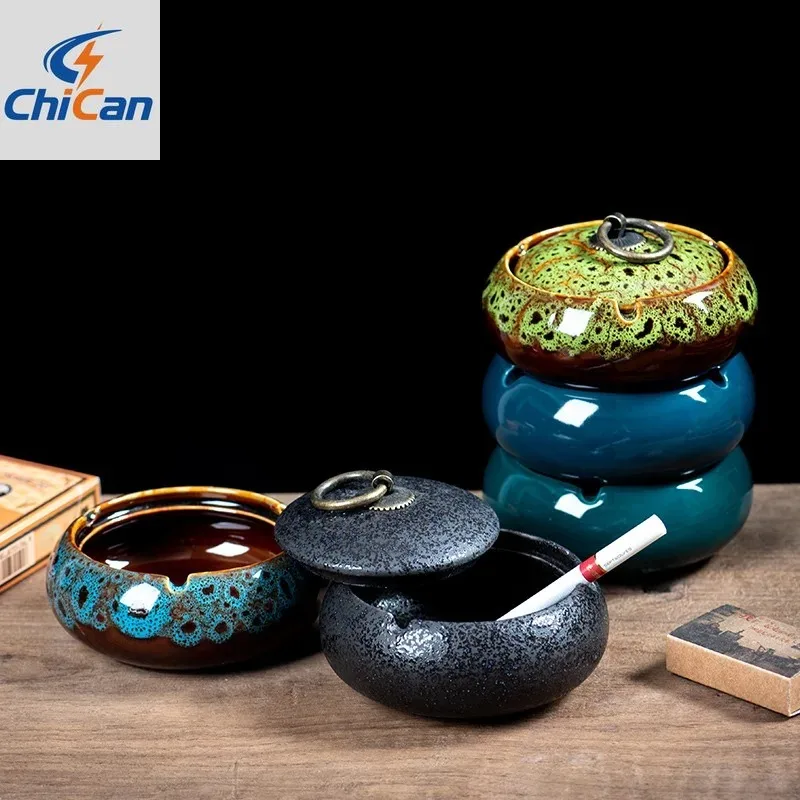 【Hot】Ceramic Ashtray Creative Household Anti-fly Ash with Cover Smoke Tray Living Room Decoration Accessories Gifts for Boyfrien
【Hot】Ceramic Ashtray Creative Household Anti-fly Ash with Cover Smoke Tray Living Room Decoration Accessories Gifts for Boyfrien