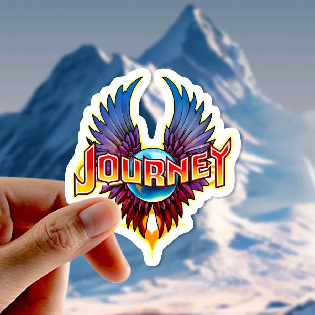1PC Just Stickers Journey Band Logo Rock Stickers, High-Quality Vinyl Decals, Rock Music Themed Auto & Daily Gear Accessories
1PC Just Stickers Journey Band Logo Rock Stickers, High-Quality Vinyl Decals, Rock Music Themed Auto & Daily Gear Accessories