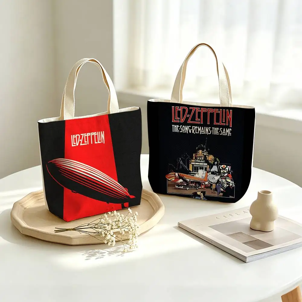 COOL L-Led Zeppelin B-Band Printed Canvas Tote Bag Shoulder Bag Commuter Mommy Shopping Bag
COOL L-Led Zeppelin B-Band Printed Canvas Tote Bag Shoulder Bag Commuter Mommy Shopping Bag