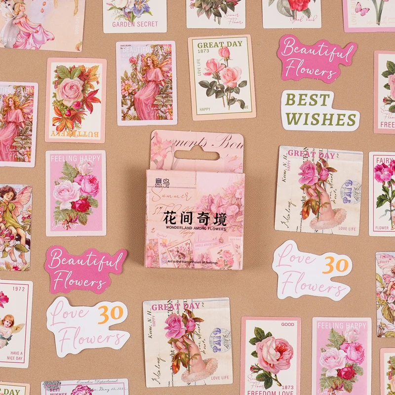 12packs/LOT Wonderland among Flowers series fresh creative decoration DIY self adhesive stickers
12packs/LOT Wonderland among Flowers series fresh creative decoration DIY self adhesive stickers