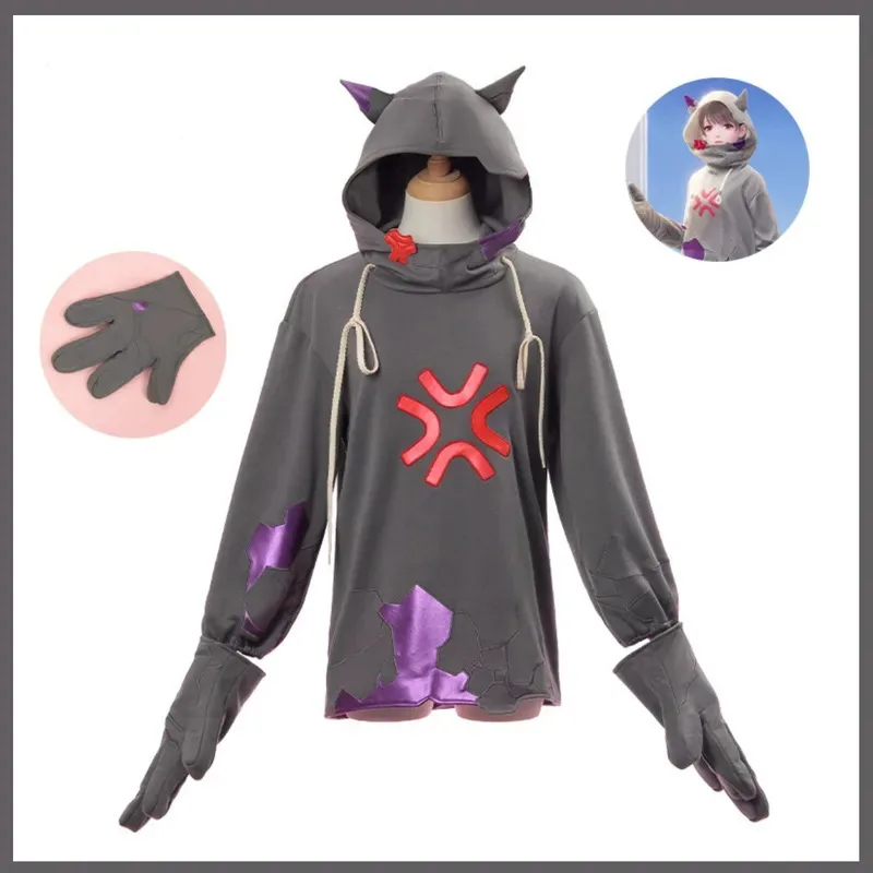 Game Infinity Nikki X Open World Barrbie Cosplay Costume Angry Stone Man Long Sleeves Hoodie Woman Cute Daily Leisure Party Suit
Game Infinity Nikki X Open World Barrbie Cosplay Costume Angry Stone Man Long Sleeves Hoodie Woman Cute Daily Leisure Party Suit