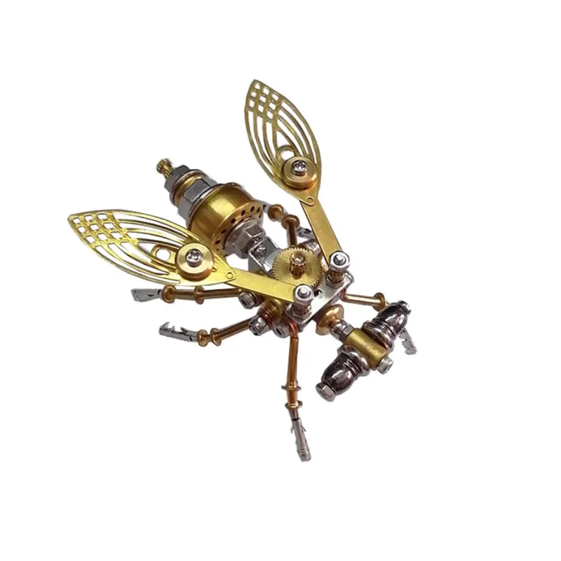 Steampunk Mechanical Fly 3D Diy All Metal Handmade Assembly Model Mechanical Insect Puzzle Desk Decoration Gift For Men
Steampunk Mechanical Fly 3D Diy All Metal Handmade Assembly Model Mechanical Insect Puzzle Desk Decoration Gift For Men
