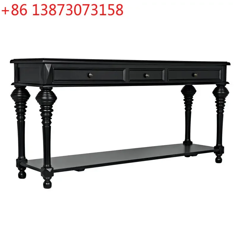 American solid wood home French neoclassical wall long table sofa
American solid wood home French neoclassical wall long table sofa